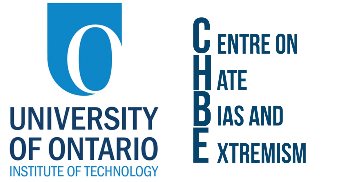 University of Ontario Institute of Technology and Centre on Hate Bias and Extremism logo
